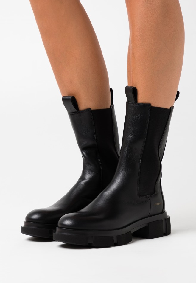 Bottes à Plateforme Gabor Noir | Exclusif